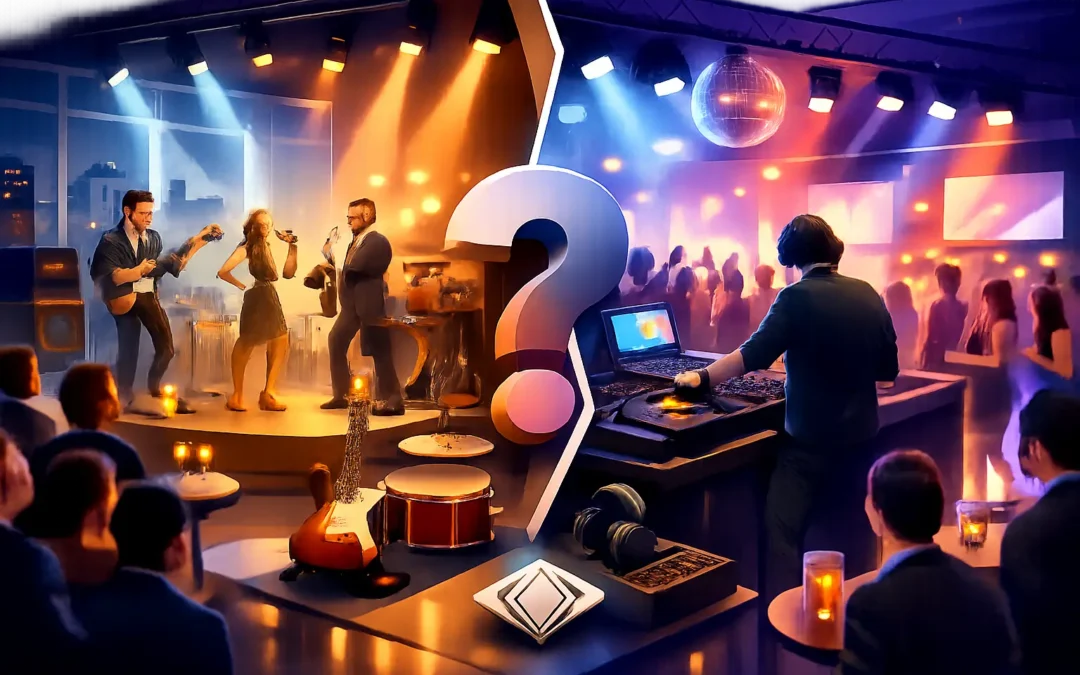 Band or DJ Corporate Event? Make the Right Call