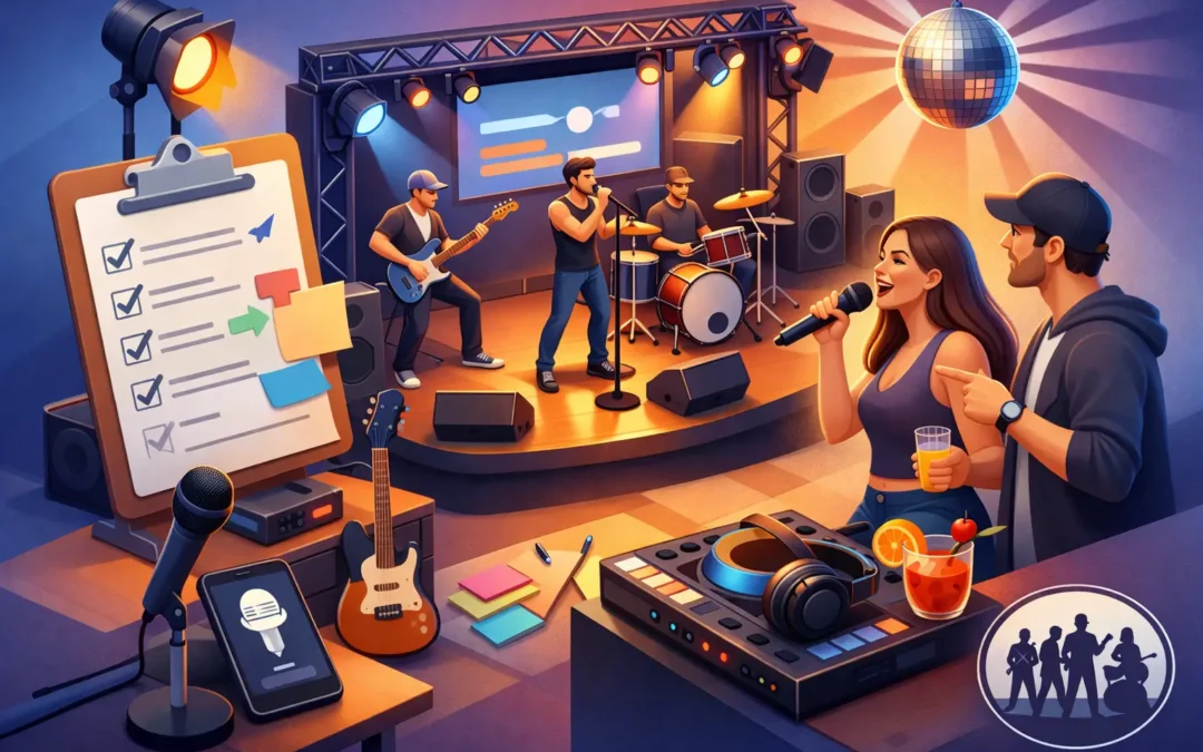 How to Plan Live Band Karaoke Right