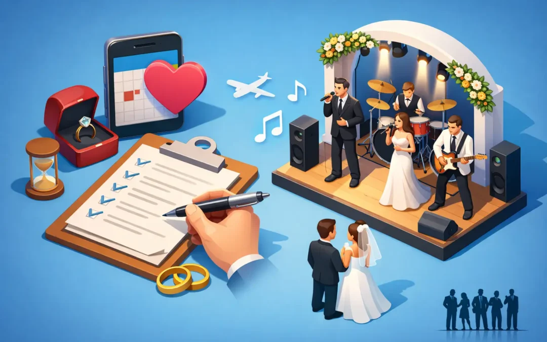 How to Book a Wedding Band Without Stress