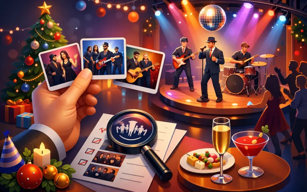 How to Choose a Cover Band for Holiday Parties