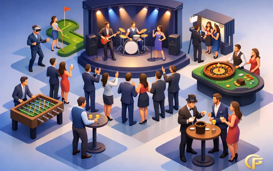 How to Entertain Corporate Event Guests