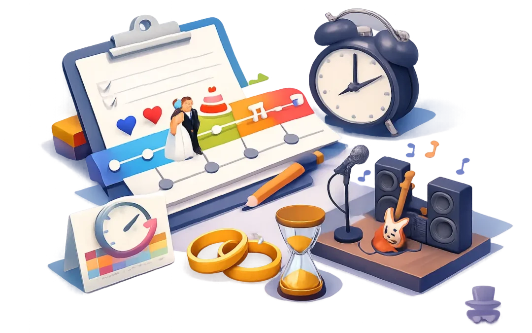 How to Plan Wedding Band Timeline Right