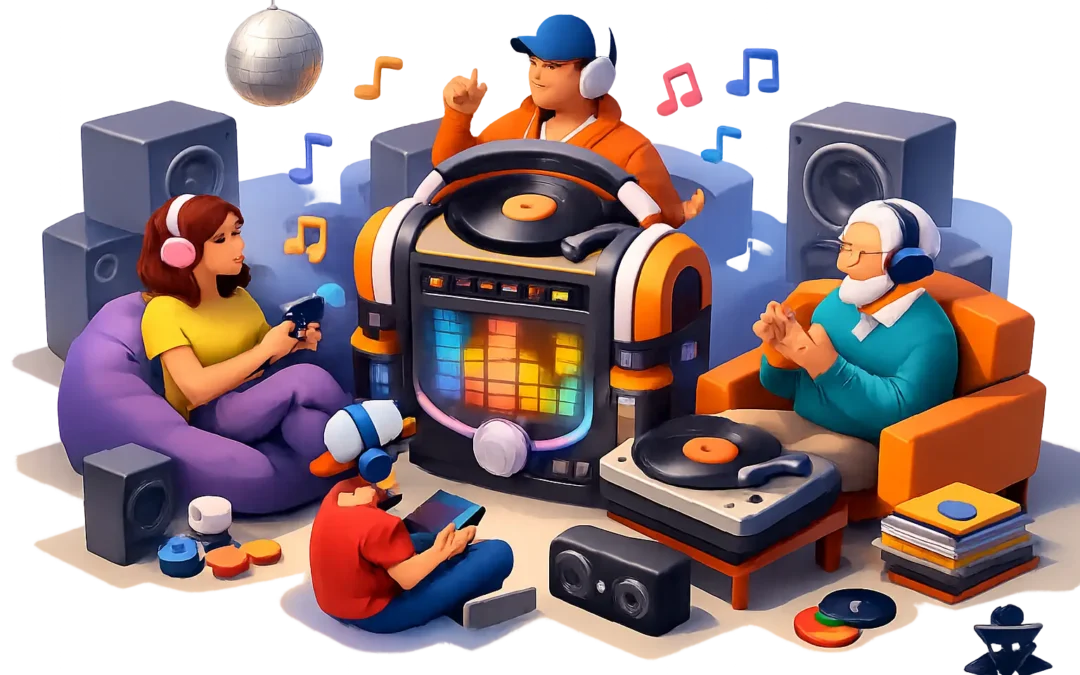 What Music Works for Mixed Generations?