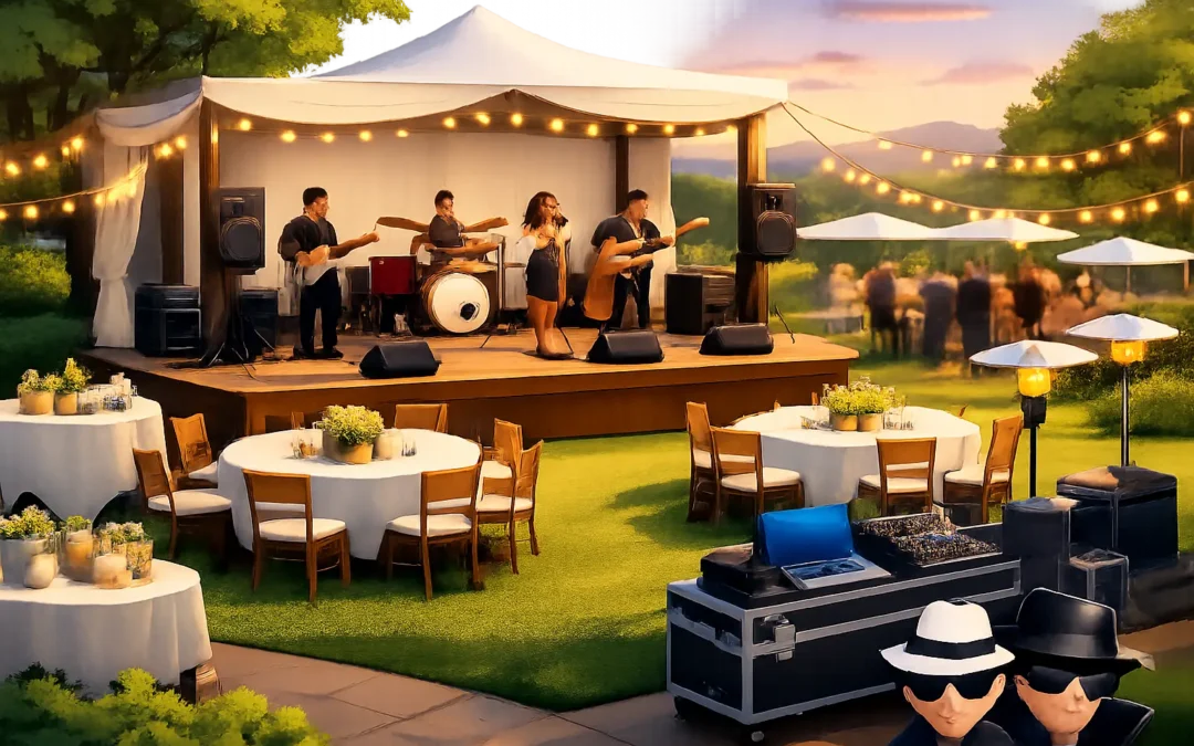 Band Setup for Outdoor Receptions That Delivers