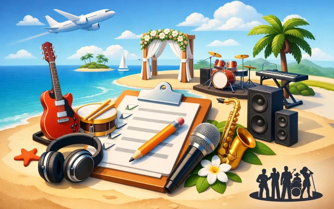 Destination Wedding Band Checklist