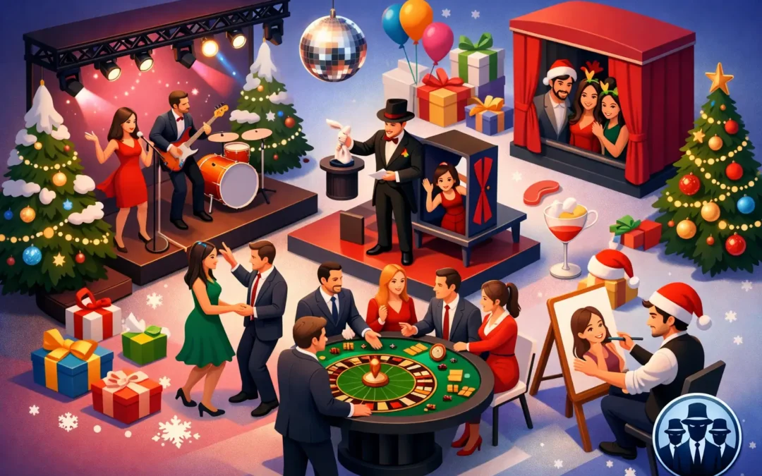 Best Entertainment for Company Holiday Parties