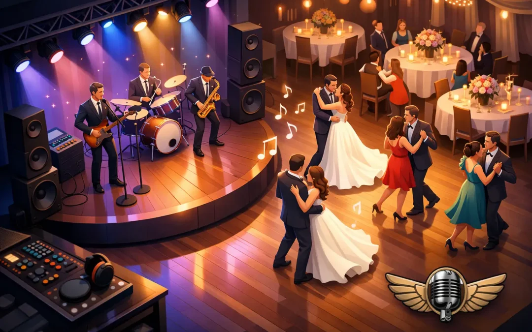 How to Plan Live Reception Music That Fills Floors